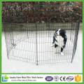 China Proveedor de vallas de alambre de perro Patio de ejercicio plegable Metarl Playpen